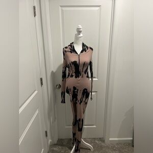 Long sleeve Tie Dye Jumpsuit